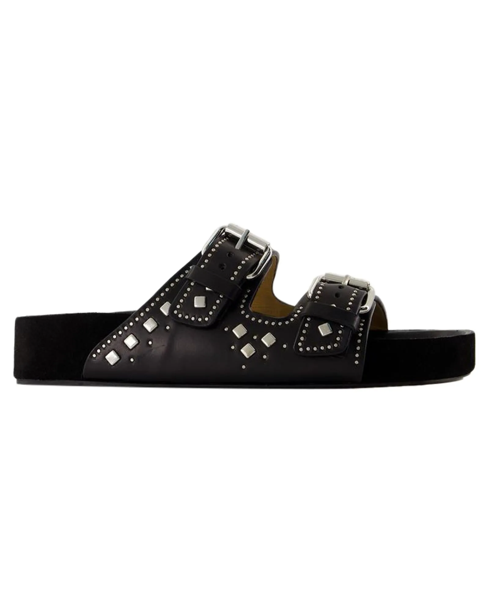 Anny Studded Leather Slides