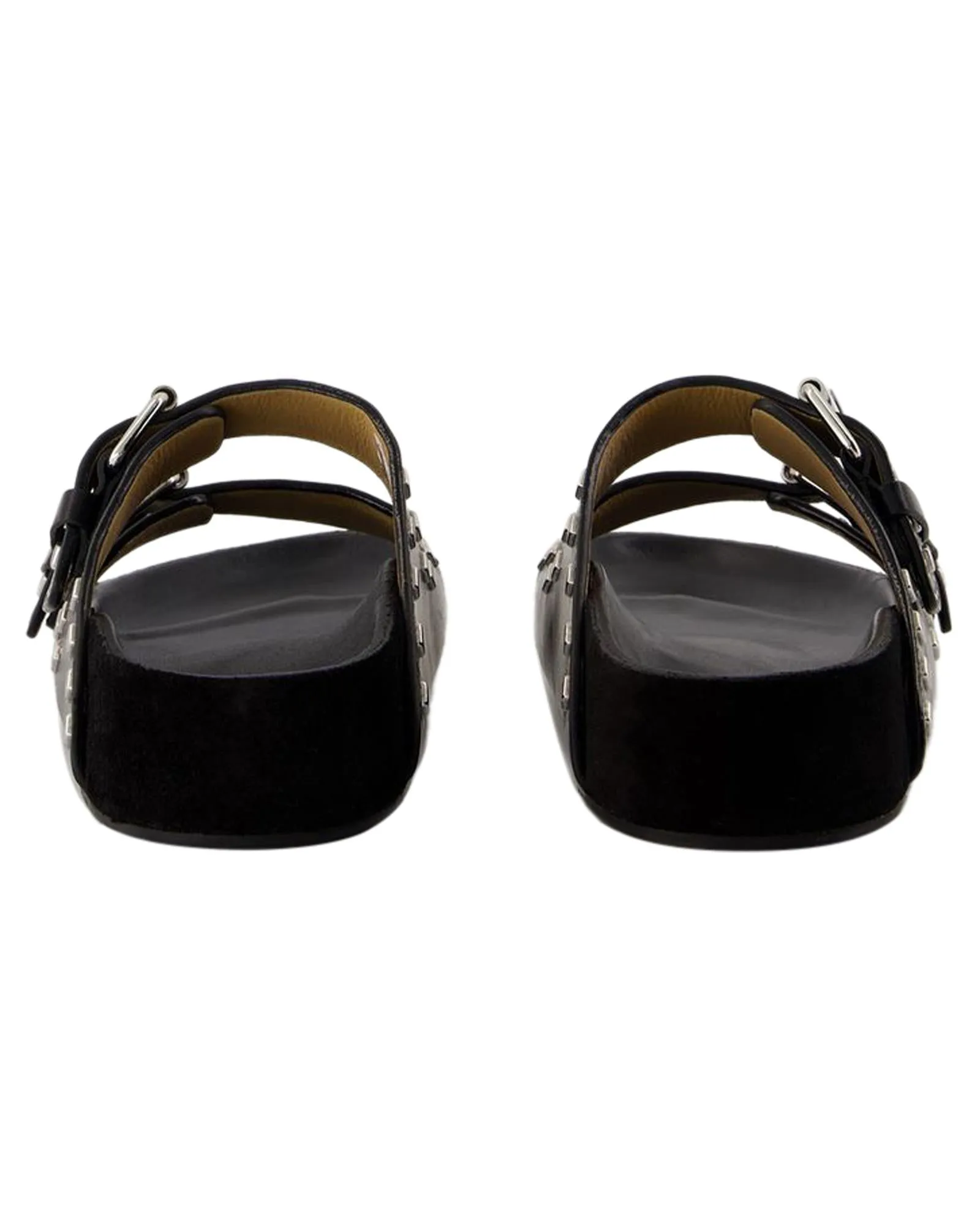 Anny Studded Leather Slides