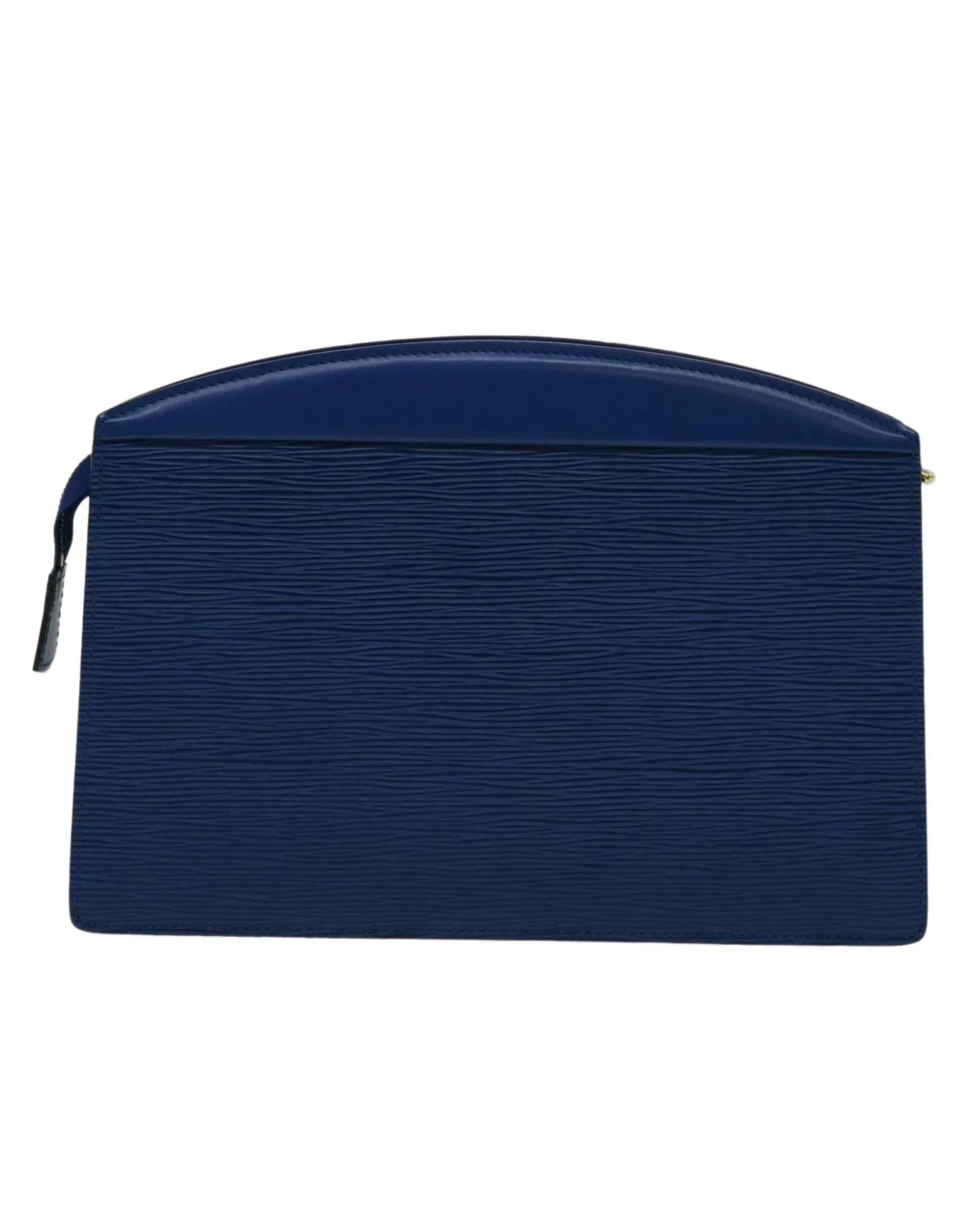 Blue Epi Leather Pouch with Accessories and Serial No. MI1905