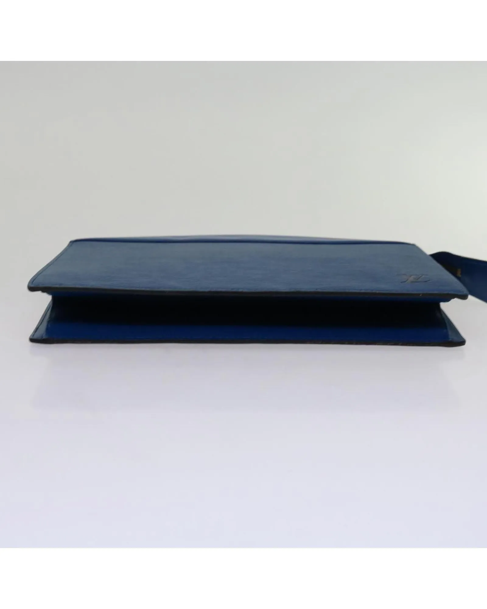 Blue Epi Leather Pouch with Accessories and Serial No. MI1905