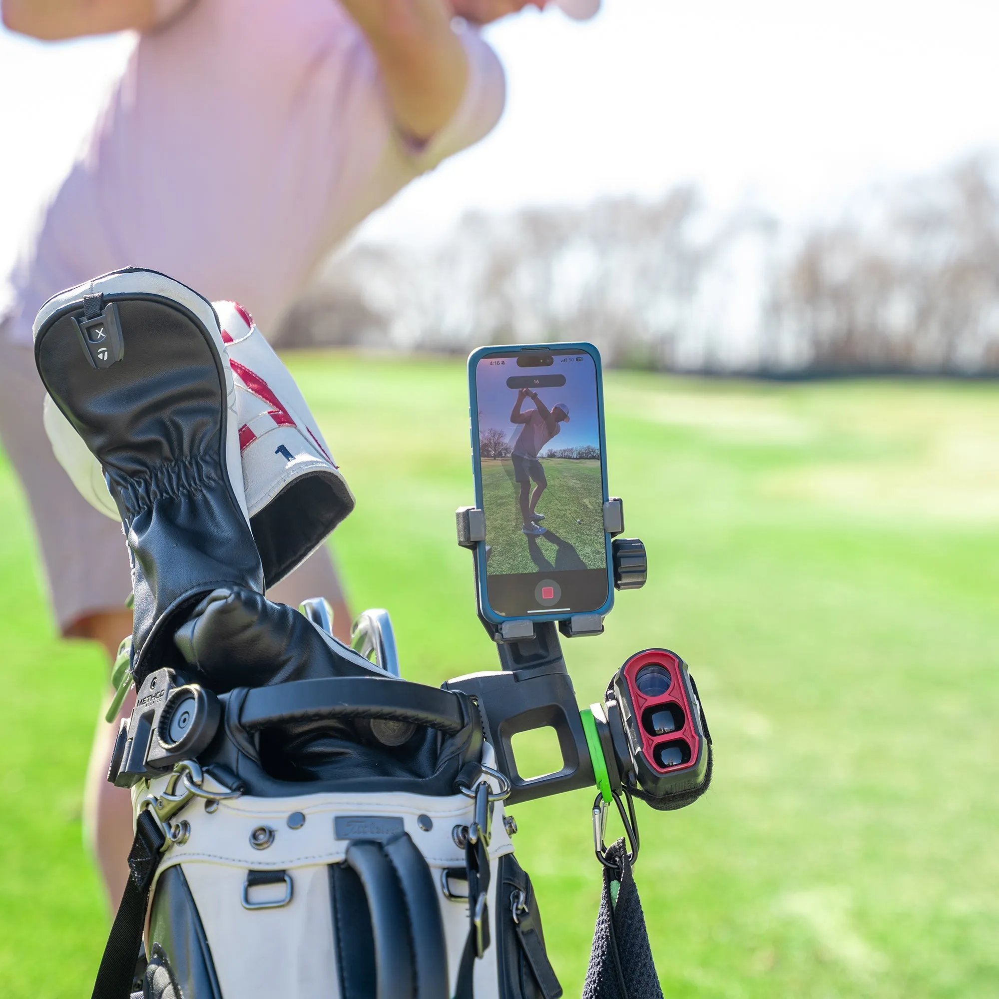 CarryStack Magnetic Golf Bag Phone Holder Pro Pack - $159 Value!
