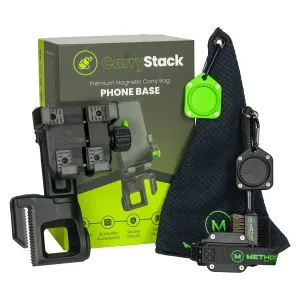 CarryStack Magnetic Golf Bag Phone Holder Pro Pack - $159 Value!