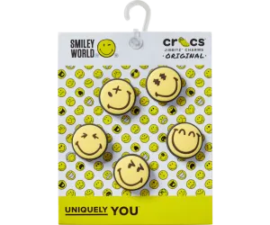 Jibbitz Smiley World 5-Pack