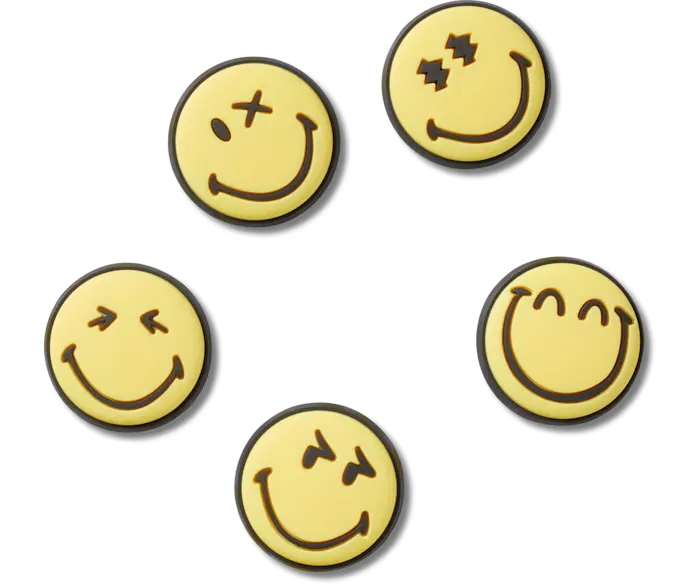 Jibbitz Smiley World 5-Pack