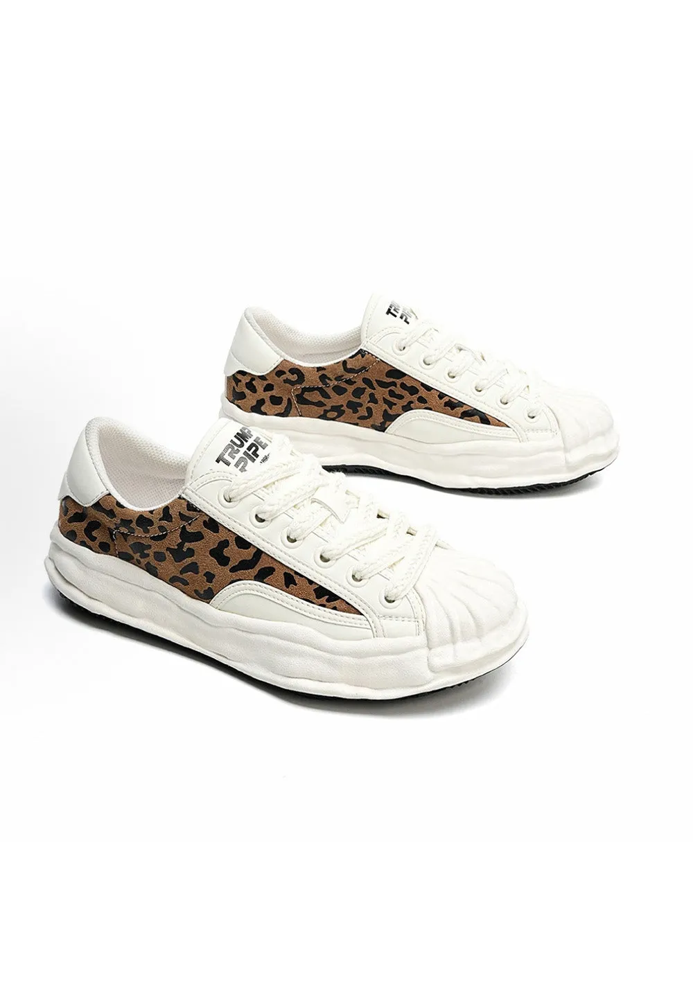 TRUMPPIPEMelted Shell-Toe Sneakers