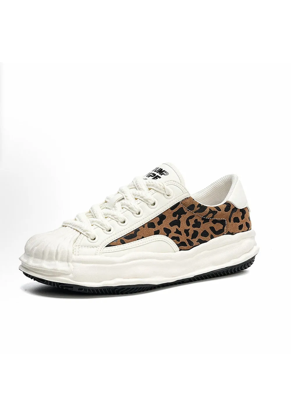 TRUMPPIPEMelted Shell-Toe Sneakers